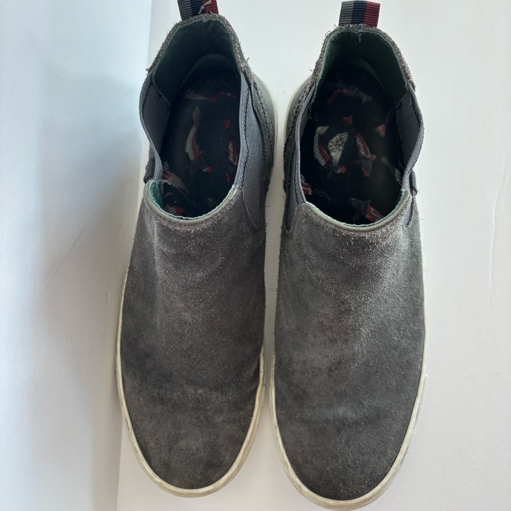 Ted Baker Lykeen Gray Suede Chelsea Boot Sneakers 8 - Picture 4 of 8